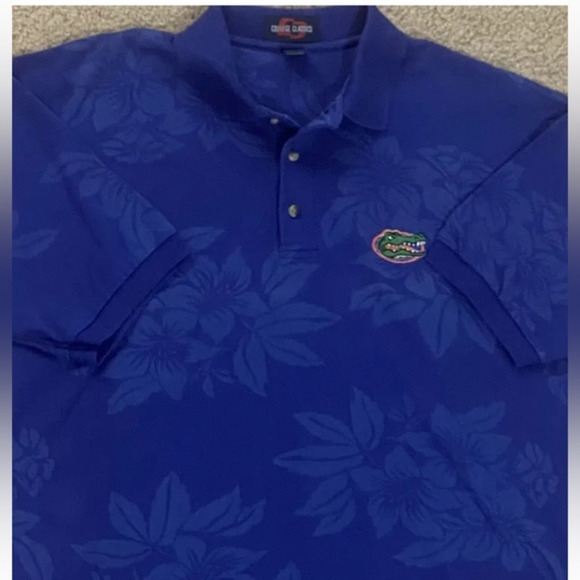 College Classics Other - College Classics Men’s XL Florida Gators Floral Polo